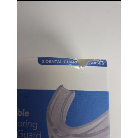 Unbranded Moldable Anti Snoring Dental Guard 2 Pack NEW (DAMAGED BOX) - Picture 4 of 7